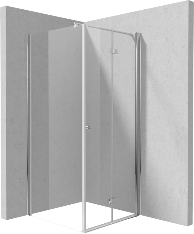 Kabina prysznicowa kwadratowa 80x80x200 chrom Kerria Plus Deante