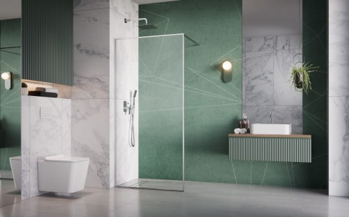 Kabina prysznicowa walk-in Radaway Modo F II chrom