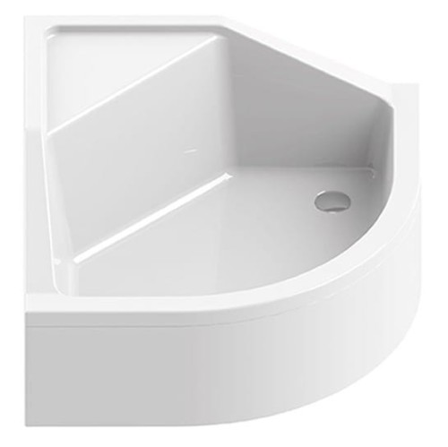 Brodzik półokrągły New Trendy Angus 80x80x29