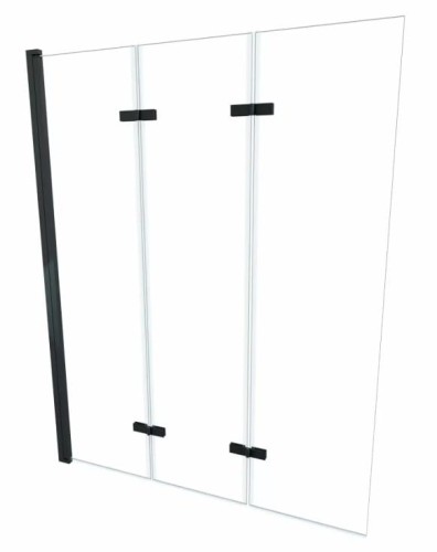 Parawan nawannowy składany Sajno 120x150 czarny Ad Naturalnie