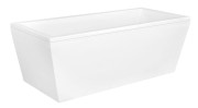 Wanna przyścienna Besco VENA 170x75 cm biała