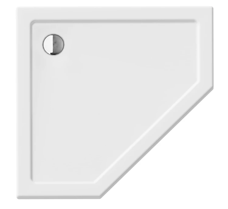 Brodzik pięciokątny New Trendy New Azura 80x80x5