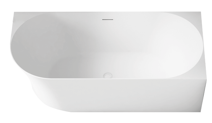 Wanna wolnostojąca narożna EMPORIA MOLLY 150x78x60 prawa