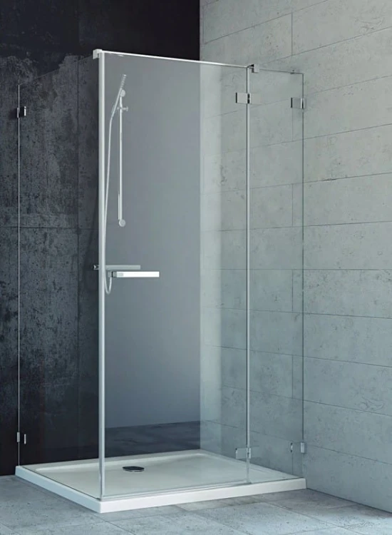 Kabina prostokątna Radaway Euphoria KDJ 80x90x200 prawa, szkło przejrzyste