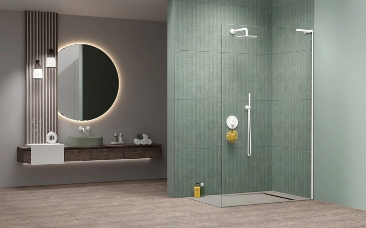 Kabina prysznicowa walk-in Radaway Modo SL White II prawa