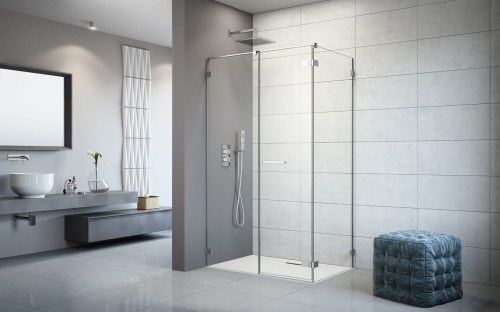 Kabina Radaway Arta KDS II 90x90x200 lewa, szkło przejrzyste