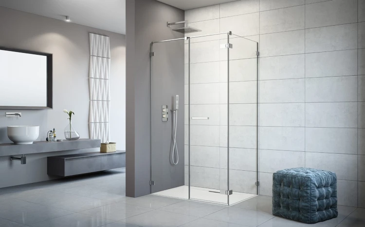 Kabina Radaway Arta KDS II 90x90x200 lewa, szkło przejrzyste