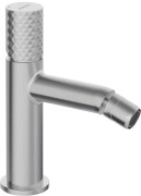 Bateria bidetowa stojąca stal szczotkowana Silia Hexa Deante