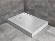 Brodzik prostokątny Radaway Doros F Compact 160x90 Stone biały
