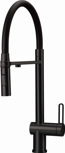 Bateria kuchenna z podłączeniem do filtra wody nero Magnetic Deante