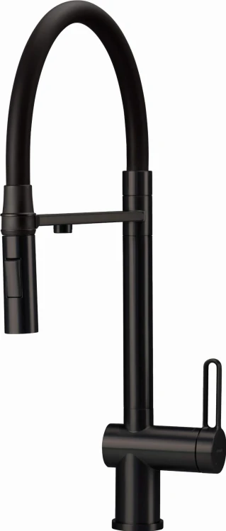 Bateria kuchenna z podłączeniem do filtra wody nero Magnetic Deante