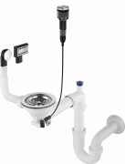 Syfon do zlewozmywaka granitowego 1-komorowego Space-Saver