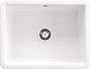 Zlewozmywak ceramiczny 1-komorowy biały Lumi Deante