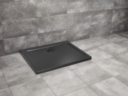 Brodzik prostokątny płytki Radaway Doros D 130x90 Stone czarny