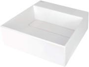 Umywalka granitowa nablatowa 40x40 z maskownicą Correo Deante