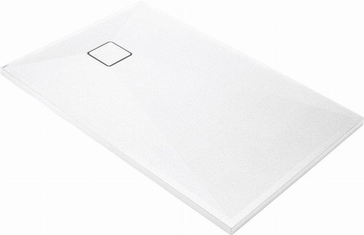 Brodzik granitowy prostokątny 100x80 alabaster Correo Deante