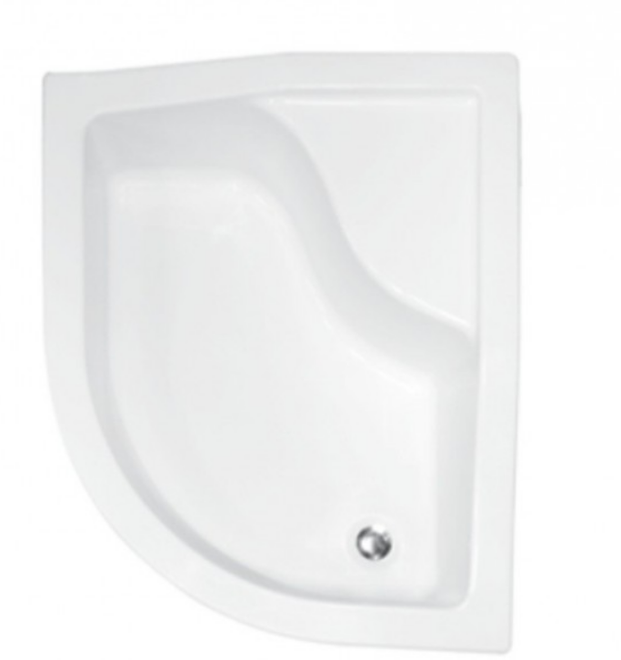 Brodzik asymetryczny lewy Besco MAXI-PMD 100x80x24