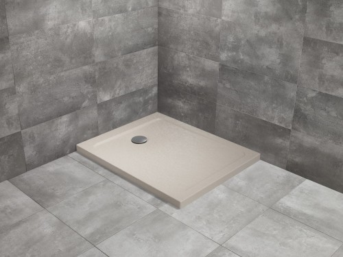 Brodzik prostokątny Radaway Doros F 160x80 Stone kaszmirowy
