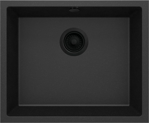 Zlewozmywak granitowy 1-komorowy Corda Deante grafit metalik