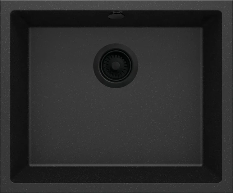 Zlewozmywak granitowy 1-komorowy Corda Deante grafit metalik