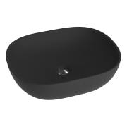 Umywalka nablatowa Redondo Black Lavita