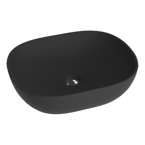 Umywalka nablatowa Redondo Black Lavita