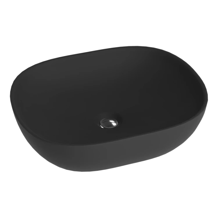 Umywalka nablatowa Redondo Black Lavita