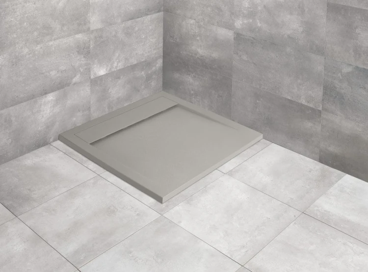 Brodzik kwadratowy Teos C 80x80 Radaway cementowy