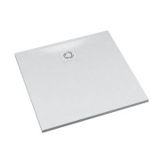 Brodzik kwadratowy MAGNIFIC White Stone 80x80 Schedpol Schedline, biały