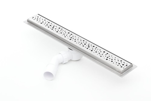 Odpływ liniowy z flanszą Kesmet 60 cm z rusztem Rainbow