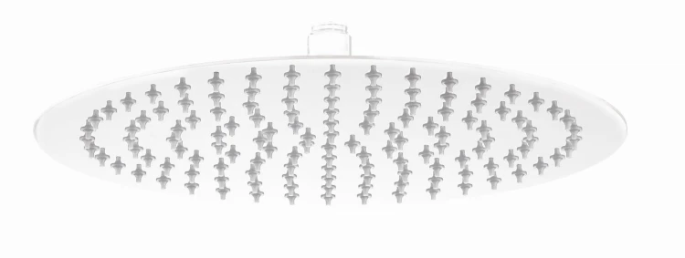 Deante Floks Głowica natryskowa stalowa okrągła 250 mm - biała