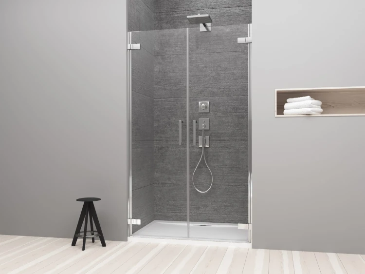 Drzwi wnękowe Radaway Arta DWD 120x200 (60L+60P) przejrzyste