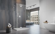 Kabina prysznicowa Essenza Pro White KDJ+S Radaway lewa biała