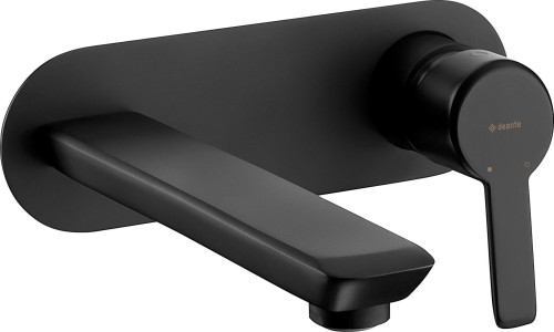 Bateria umywalkowa podtynkowa nero czarna Arnika Deante