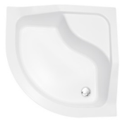 Brodzik półokrągły Besco OLIVER I-PMD 90x90x15