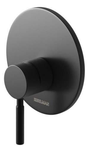 Bateria prysznicowa podtynkowa Roxin Black KOHLMAN QW220RB czarna