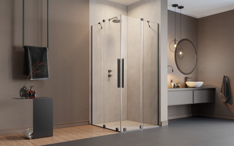 Kabina prysznicowa Furo Brushed GunMetal KDD Radaway