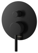 Bateria wannowa podtynkowa czarna Axel Black KOHLMAN QW210AB