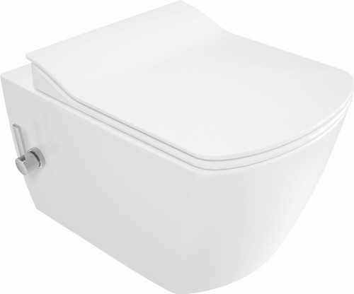 Miska WC z funkcją bidetu - z baterią mieszaczową