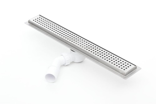 Odpływ liniowy z flanszą Kesmet 80 cm z rusztem Square