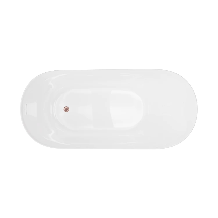 Wanna wolnostojąca estella ii slim v038xlbrg 170 cm korek klik klak miedź szczotkowana