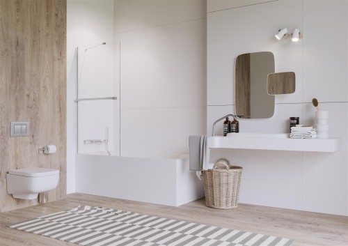 Parawan nawannowy Radaway Idea PNJ II 60x150 + wieszak