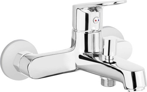 Bateria wannowa ścienna chrom Lemon Deante