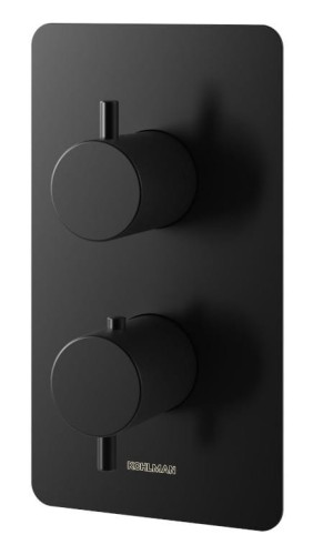 Bateria wannowa termostatyczna czarna Axel Black KOHLMAN QW432AB