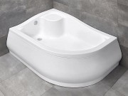 Brodzik asymetryczny Radaway Korfu E 100x80x39,5x24 lewy