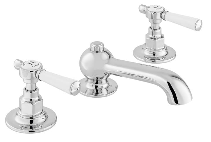 Bateria umywalkowa 3-otworowa Axbridge Lever Chrom Vado