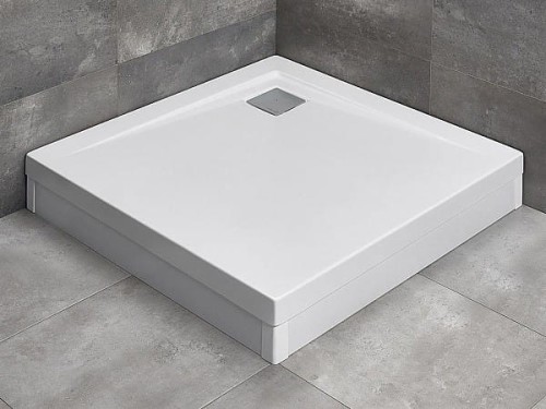 Brodzik kwadratowy Radaway Argos C z nóżkami 80x80x14,5x2