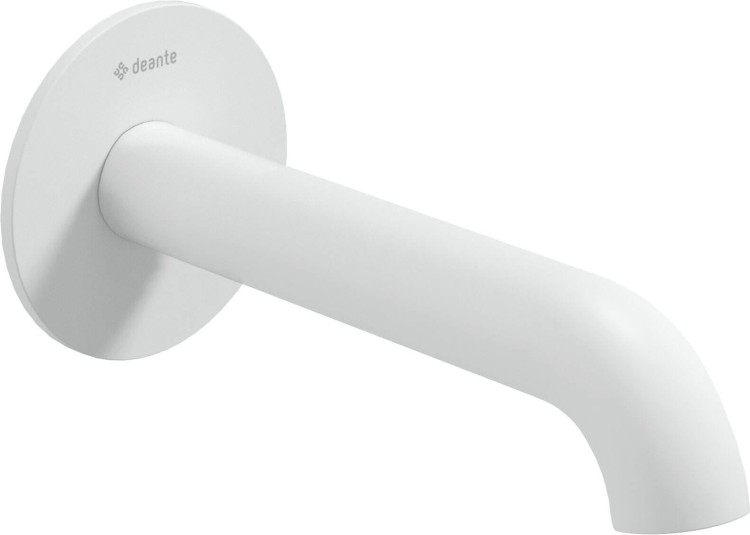 Wylewka wannowa umywalkowa bianco biała Silia Deante