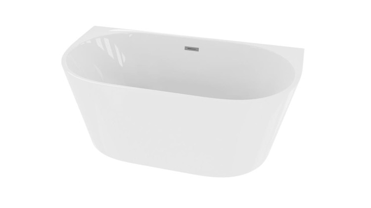 Wanna wolnostojąca przyścienna Caldera 150x75 Lavita biała