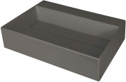 Umywalka granitowa nablatowa 60x40 z maskownicą Correo Deante